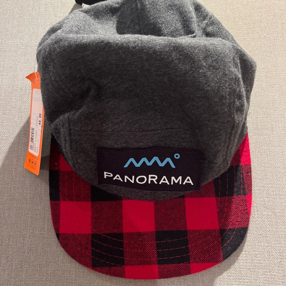 Pukka Plaid and Grey camper cap